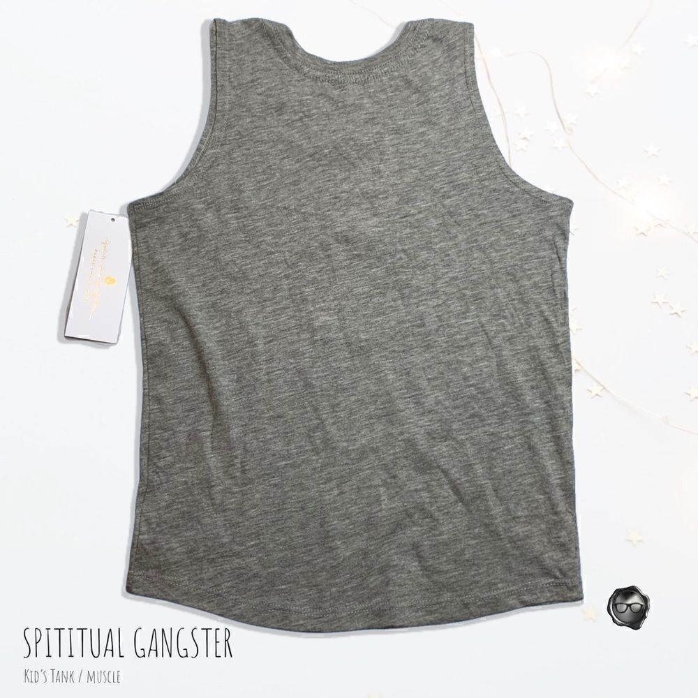 Spiritual Gangster Kids ‘Minime Collection’ Muscle Tee “Good Things Take Time” — image 5 of 6